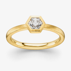 Diamantring ›Firerose‹